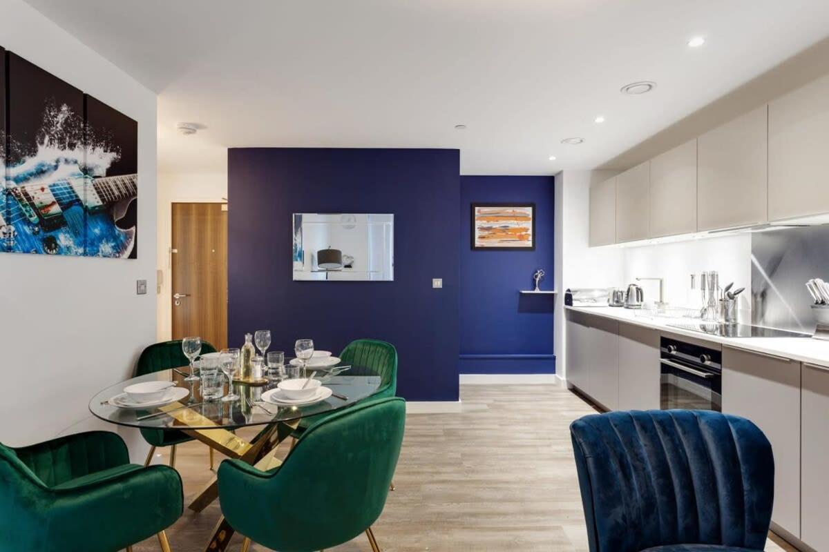 Stunning Modern 1Br Flat In Central Birmingham Eksteriør billede